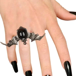 Bague Gothique Chauve-Souris