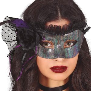 Loup Argenté avec Voile