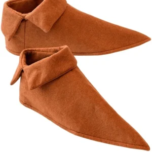 Babouches Médiévales Marron