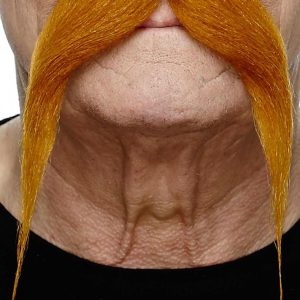 Moustache Rousse Professionnelle 067-LB