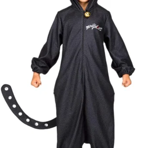 Déguisement Chat Noir™ Kigurumi enfant