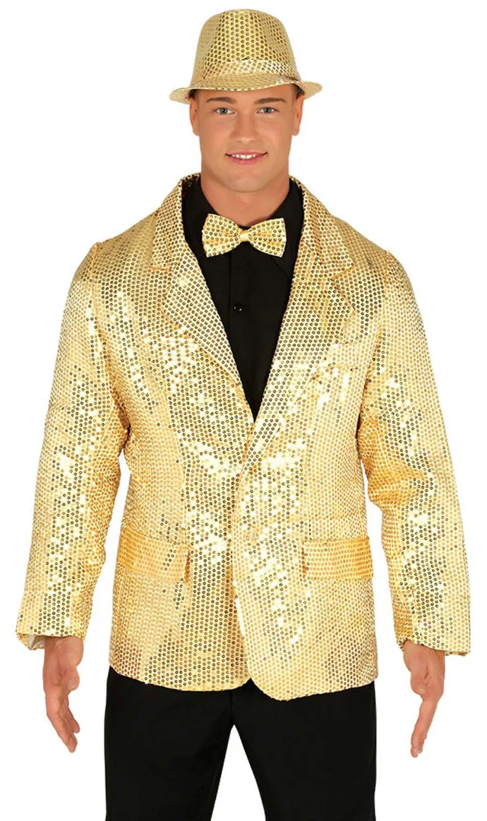 Veste Brillante Dorée