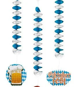 Décoration à Suspendre Oktoberfest Spirales