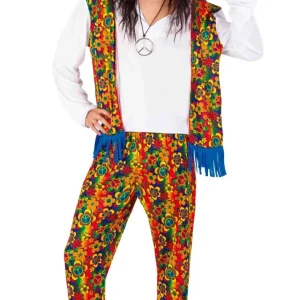 Déguisement d'Hippie Coloris pour homme