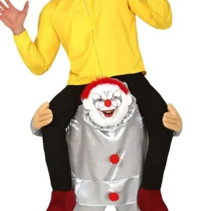 Déguisement à Dos de Clown Diabolique pour adulte