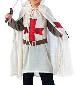 Déguisement Chevalier Templier Cape enfant