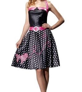 Déguisement Années 50 Pois Blancs pour femme