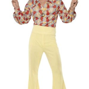 Déguisement Années 60 Jaune pour homme