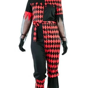 Déguisement Arlequin maléfique femme