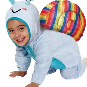 Costume d'escargot bleu pour  bébé
