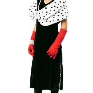 Déguisement Cruella Dalmatien fille