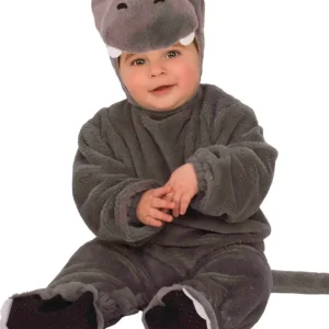 Déguisement d'Hippopotame Gris pour bébé
