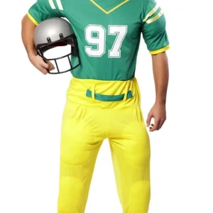 Déguisement Joueur de Rugby Vert pour homme