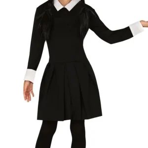 Déguisement de Fille Sinistre Classique pour fille
