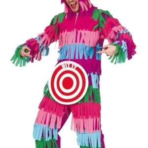 Déguisement de Piñata avec Cible pour adulte
