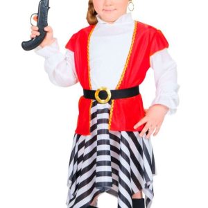 Déguisement de Pirate Rayures pour fille