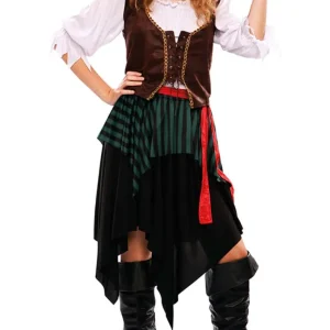 Déguisement de Pirate Voyageuse pour femme