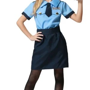Déguisement de police de base pour filles