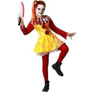 Déguisement Clown Sinistre Burger fille