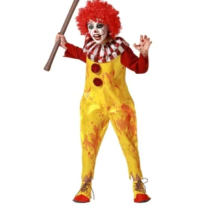 Déguisement Clown Sinistre Burger's enfant