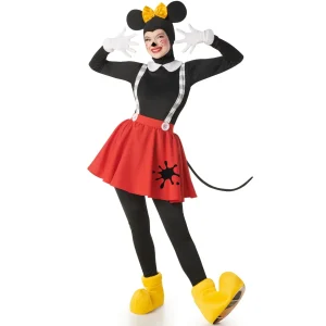 Déguisement de Souris Amusante Noeud Papillon pour femme