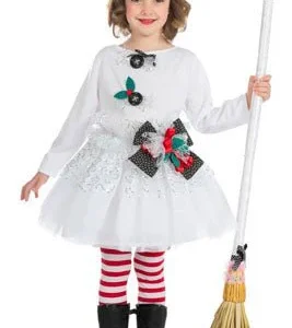 Déguisement Bonhomme de Neige Robe fille