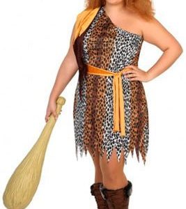 Déguisement XL Troglodyte Robe femme
