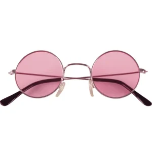 Lunettes Rondes Roses