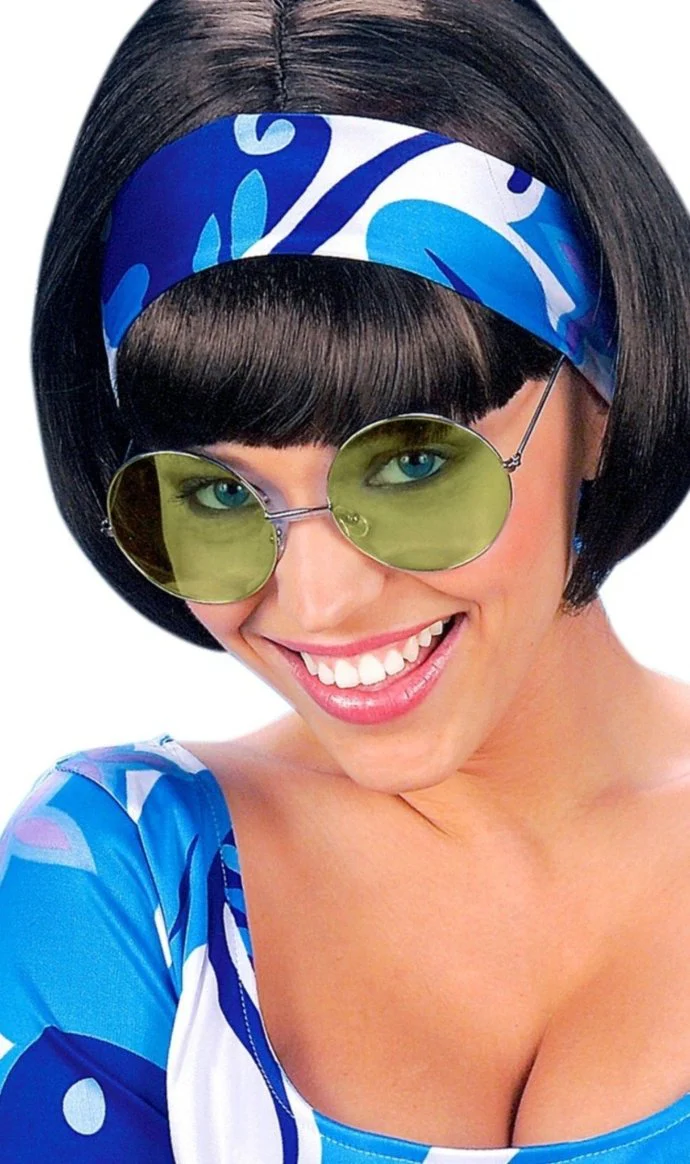 Lunettes Rondes Vertes Grandes – Image 2