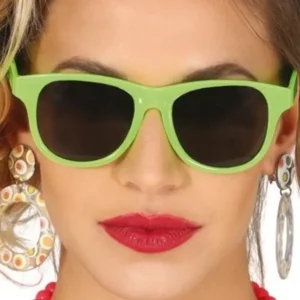 Lunettes Vert Néon