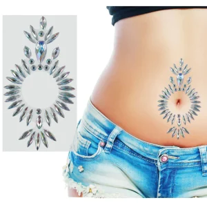 Gemmes Brillantes pour Nombril