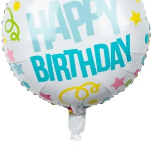 Ballon d'anniversaire en aluminium