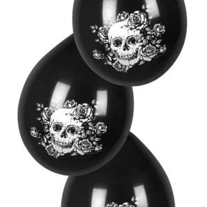 Ballons de Dia de Los Muertos Fleurs