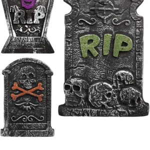 Pierre Tombale d'Halloween Assortie