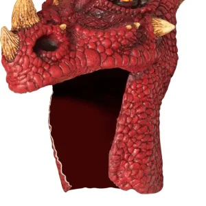Masque Latex Dragon Rouge