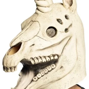 Masque Squelette de Licorne en Latex