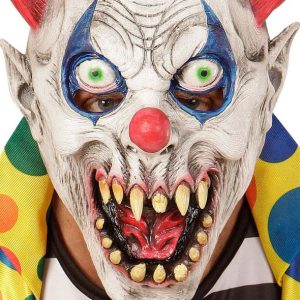 Masque Latex Clown Diabolique enfant
