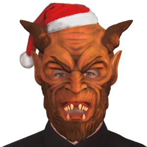 Masque en latex du Démon Krampus Eco