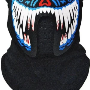 Demi-masque de Dentier Led Interactif