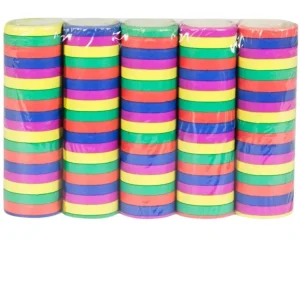 Pack 5 unités Serpentins Couleurs
