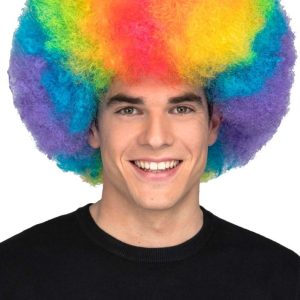 Perruque Afro Jumbo Multicolore