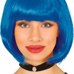 Perruque Bleu Midi Eco