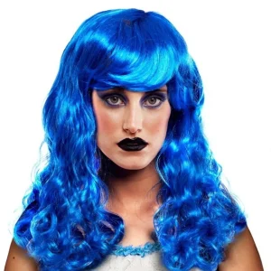 Perruque Bleue Mariée