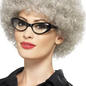 Perruque de Vieille Dame Frisée