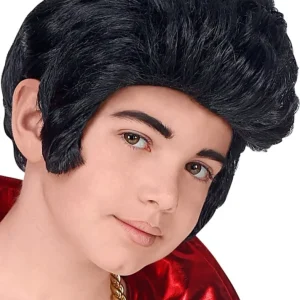 Perruque de Roi du Rock pour enfant