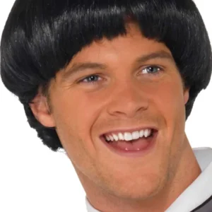 Perruque Noire Années 60