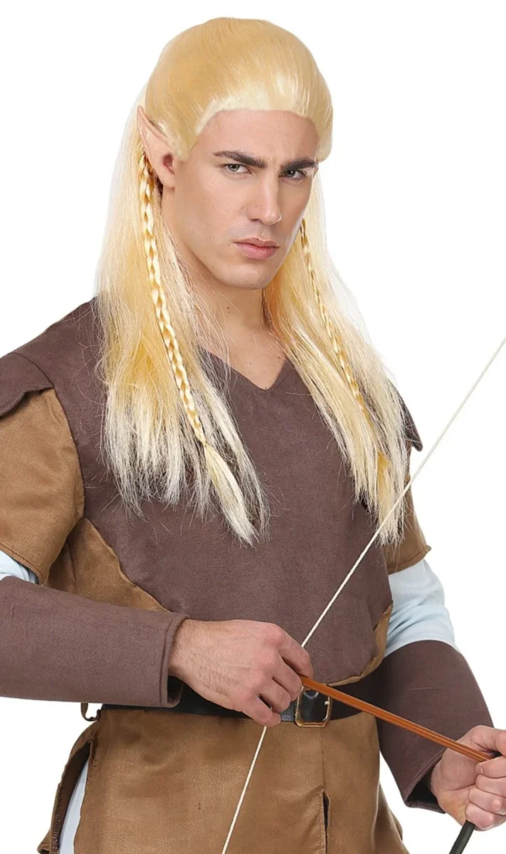 Perruque Blonde Elfe – Image 3