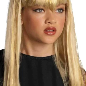 Perruque de Vampire Amusante Blonde pour enfant