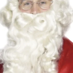 Perruque et Barbe Blanche de Père Noël