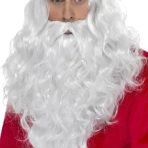 Perruque et Barbe Longue de Père Noël